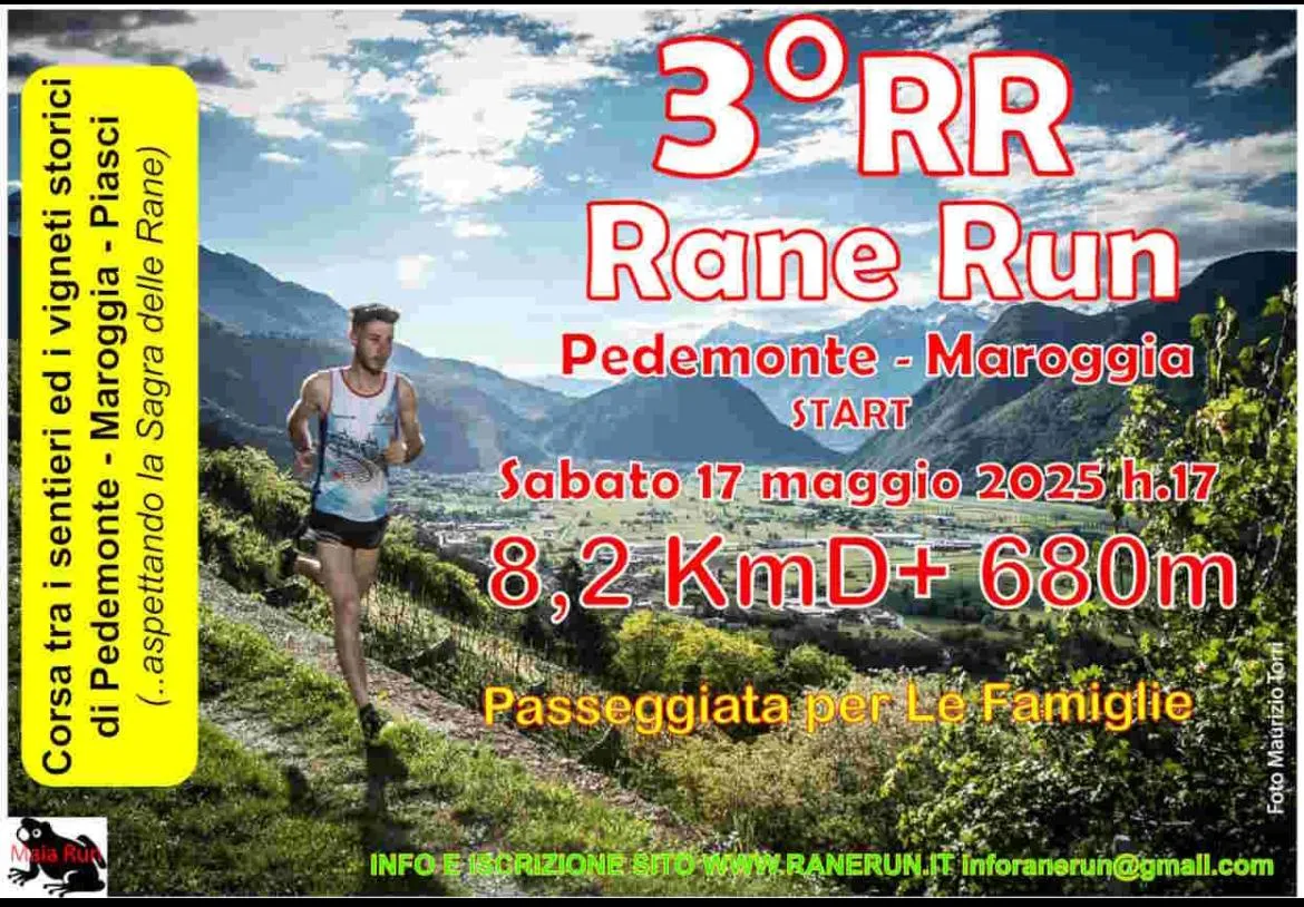 Immagine Evento Rane Run | Calendario Valtellinese