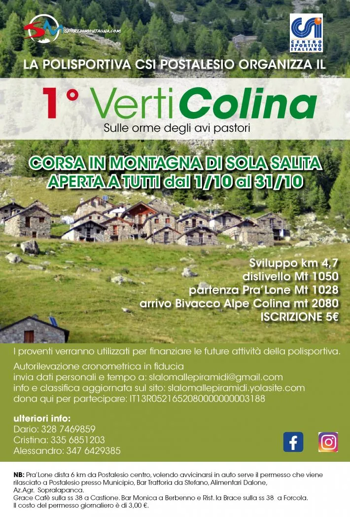 Immagine Evento VertiColina | Calendario Valtellinese