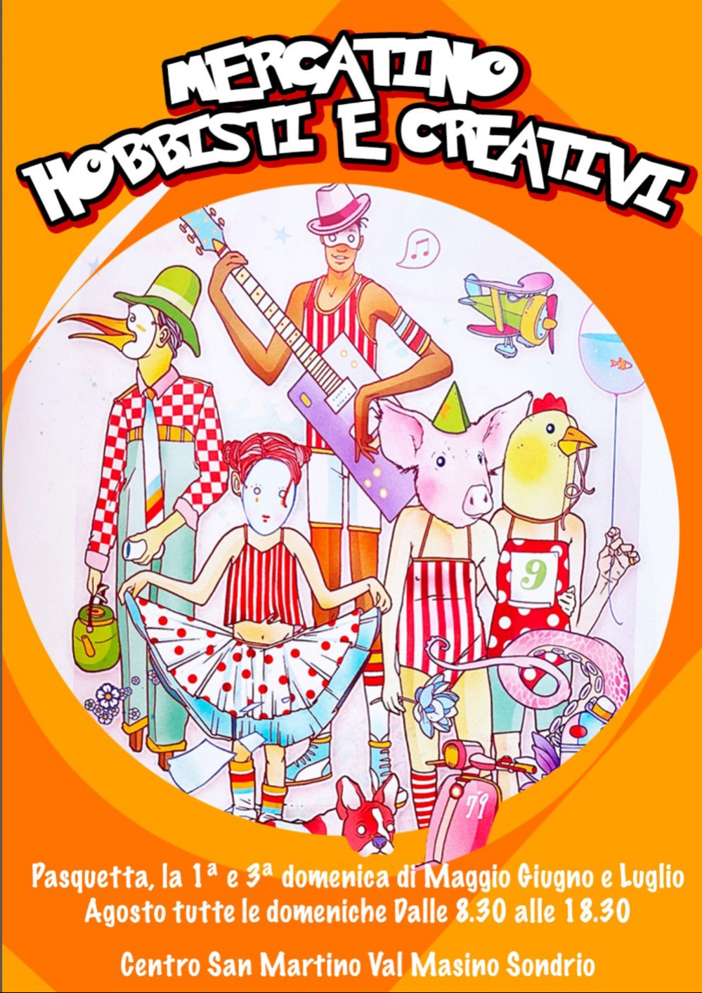 Immagine Evento Mercatino hobbisti e creativi | Calendario Valtellinese