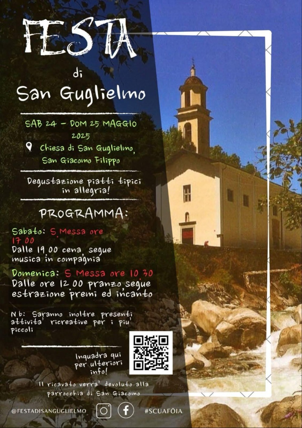 Immagine Evento Festa di San Guglielmo | Calendario Valtellinese