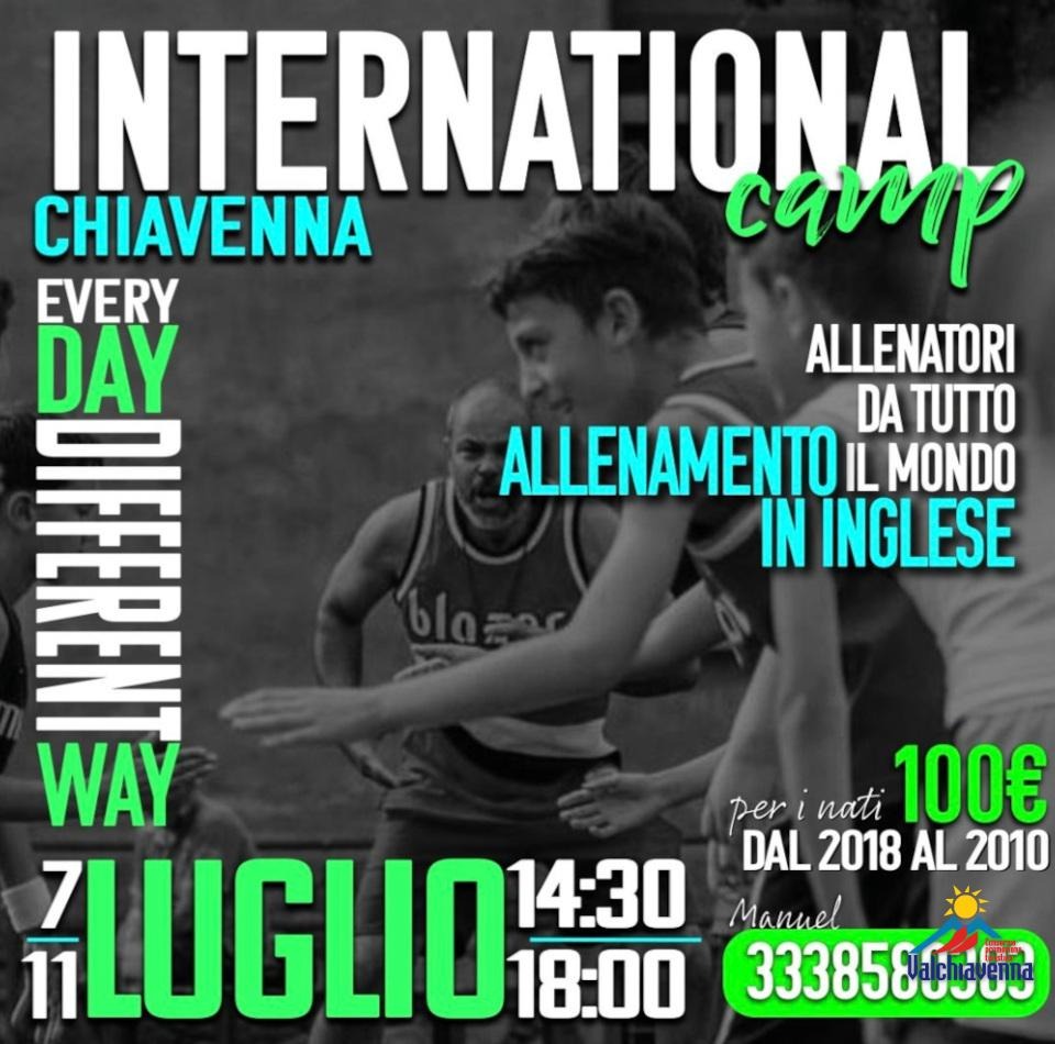 Immagine Evento International Chiavenna Camp | Calendario Valtellinese