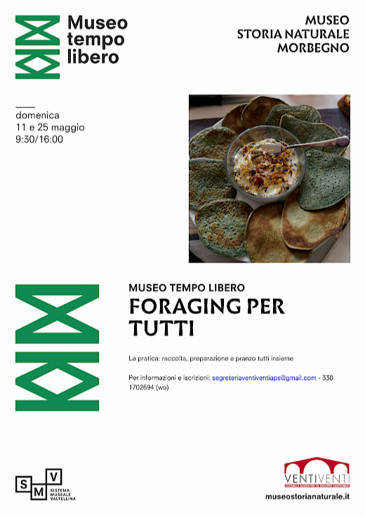 Immagine Evento Foraging per Tutti | Calendario Valtellinese