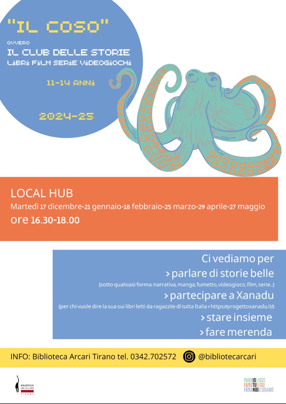 Immagine Evento Il coso - Club delle storie | Calendario Valtellinese