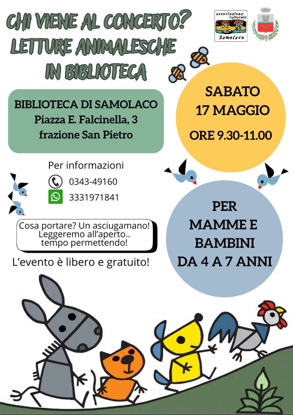 Immagine Evento Chi viene al concerto? | Calendario Valtellinese