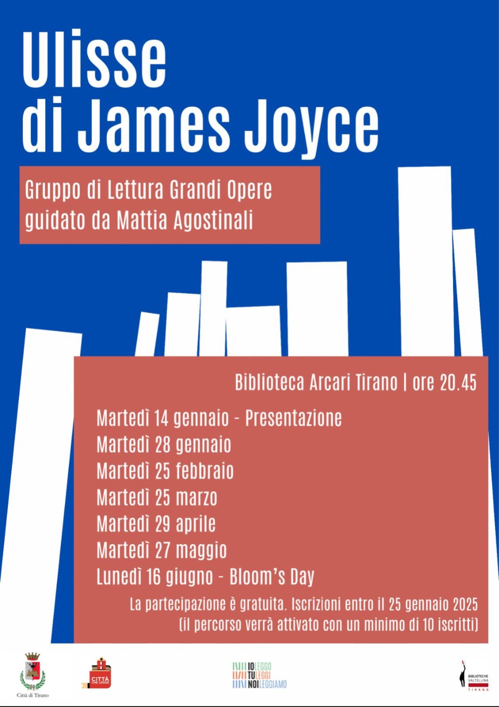 Immagine Evento Ulisse di James Joyce | Calendario Valtellinese