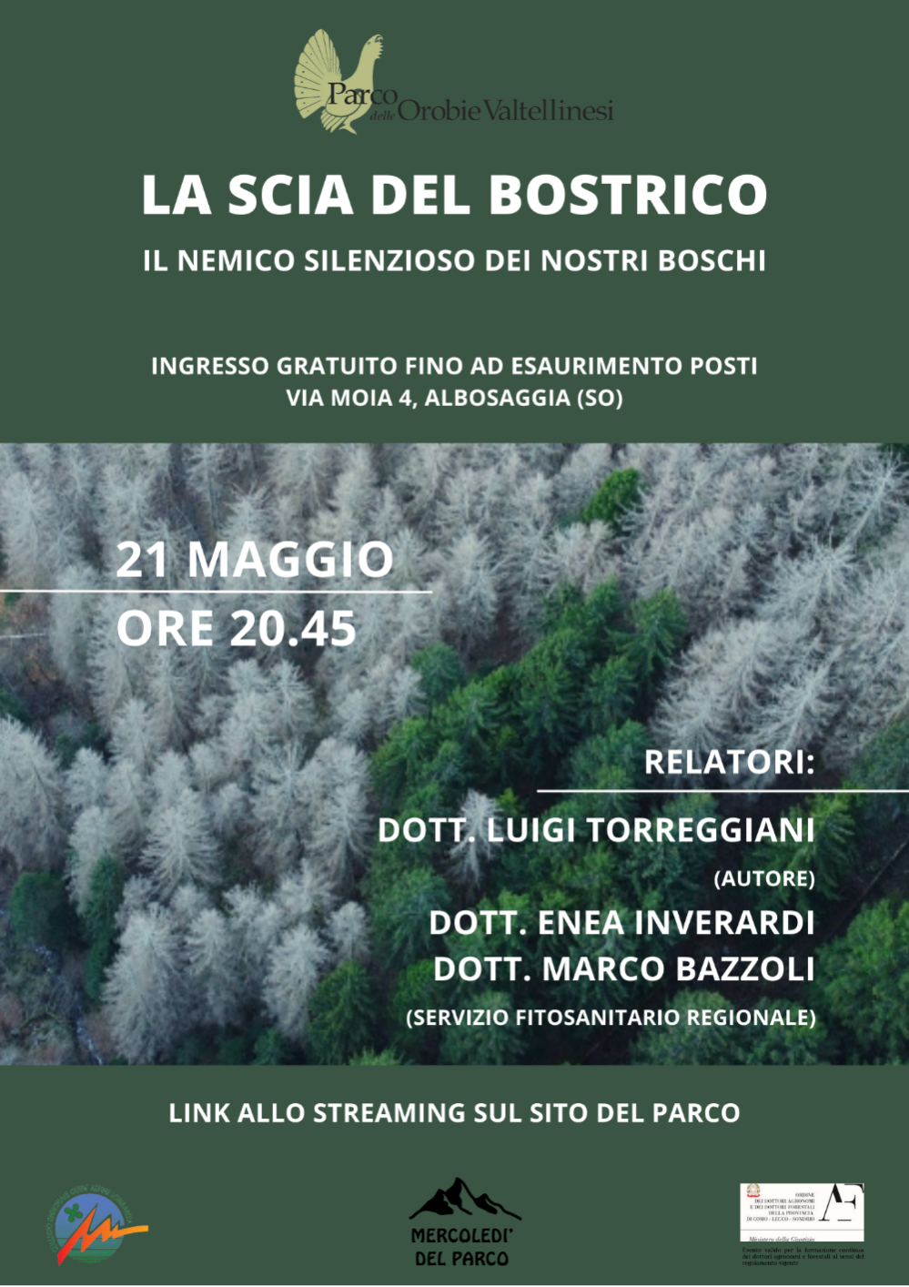 Immagine Evento La scia del bostrico | Calendario Valtellinese