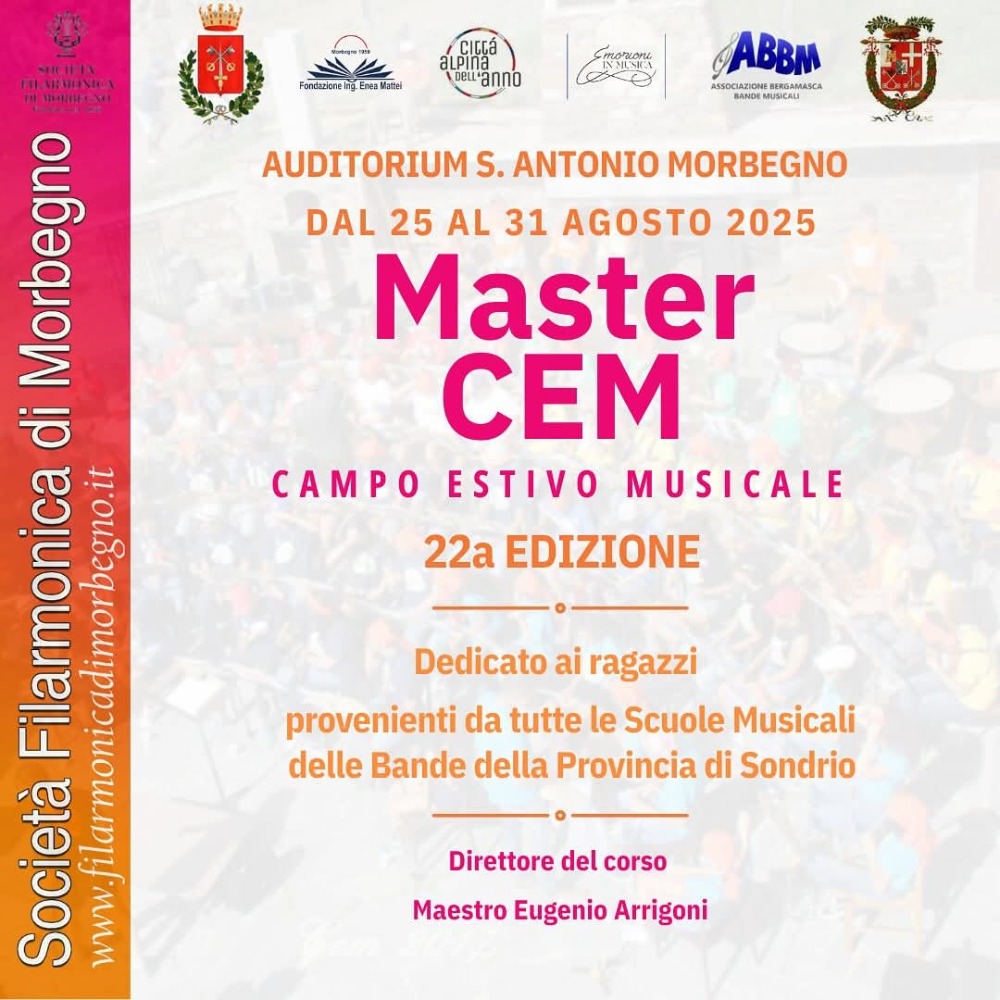 Immagine Evento Master CEM | Calendario Valtellinese