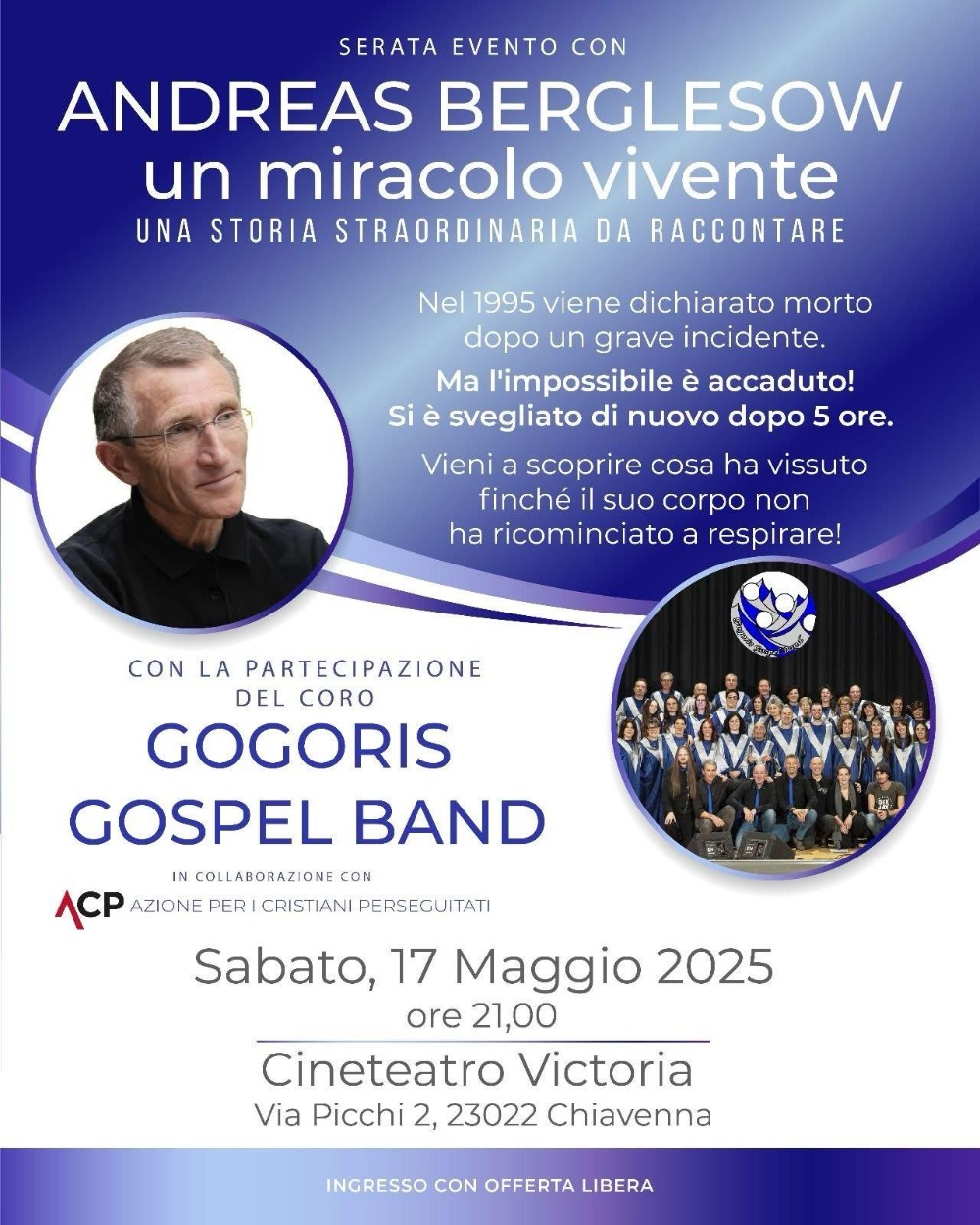 Immagine Evento Serata con Andreas Berglesow | Calendario Valtellinese