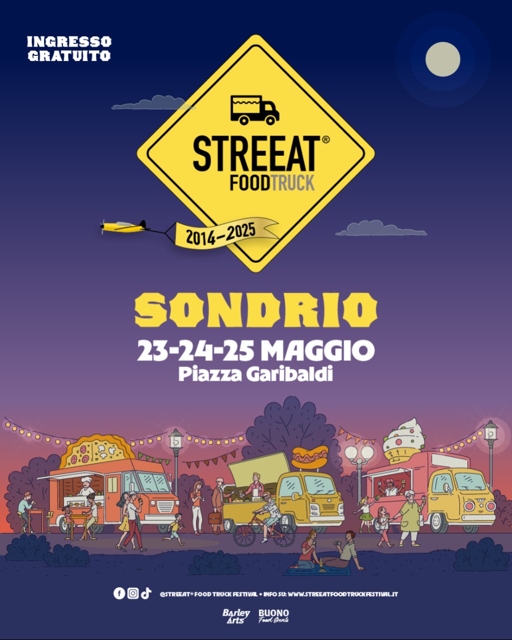 Immagine Evento Streeat Food Truck Festival | Calendario Valtellinese