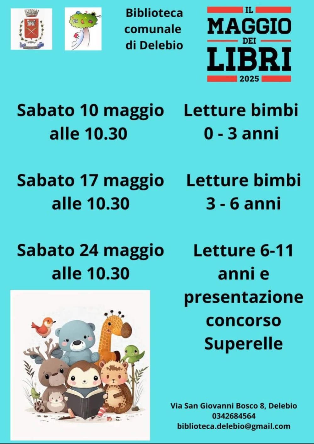 Immagine Evento Il maggio dei libri | Calendario Valtellinese