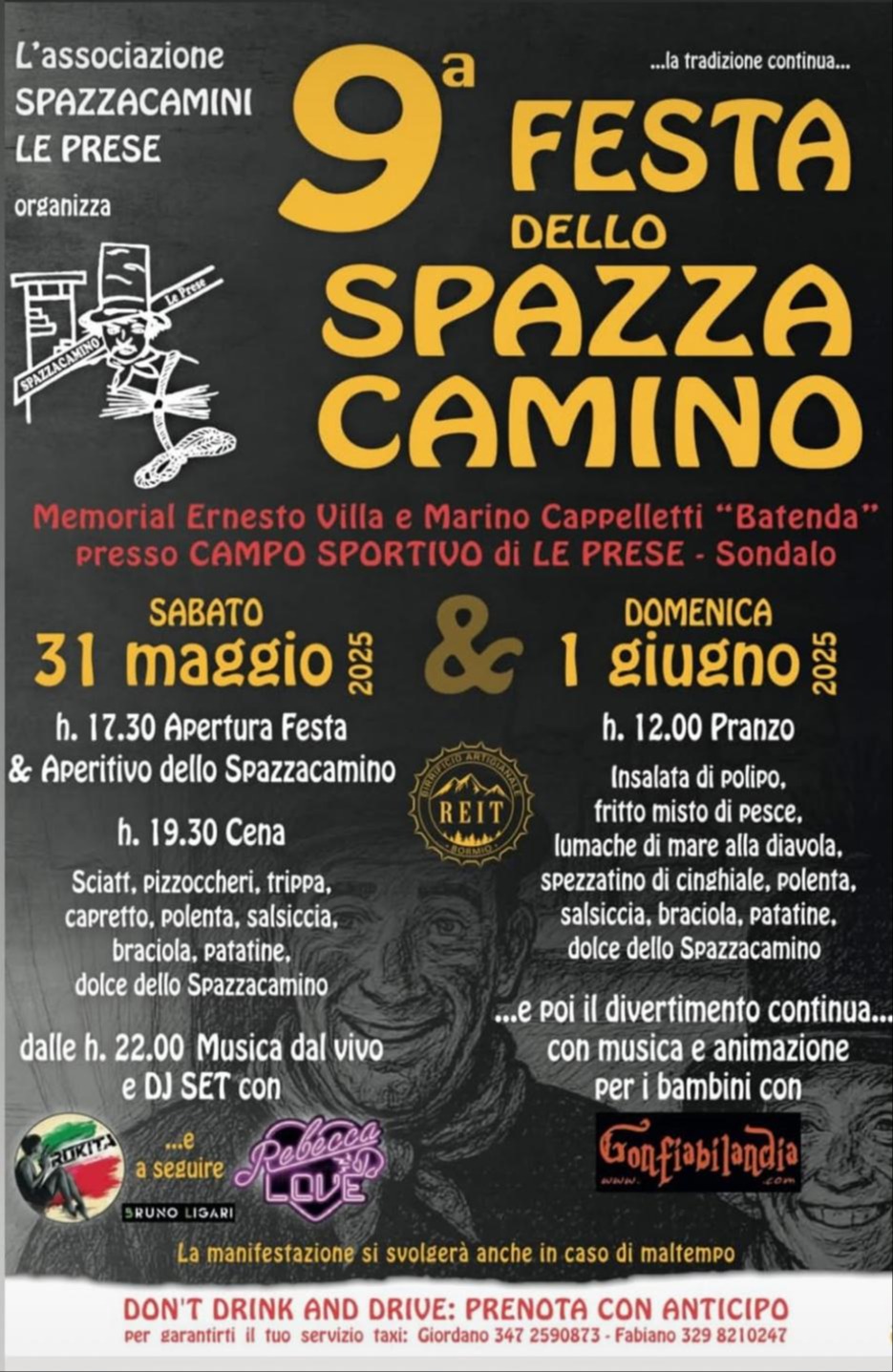 Immagine Evento Festa dello spazzacamino | Calendario Valtellinese