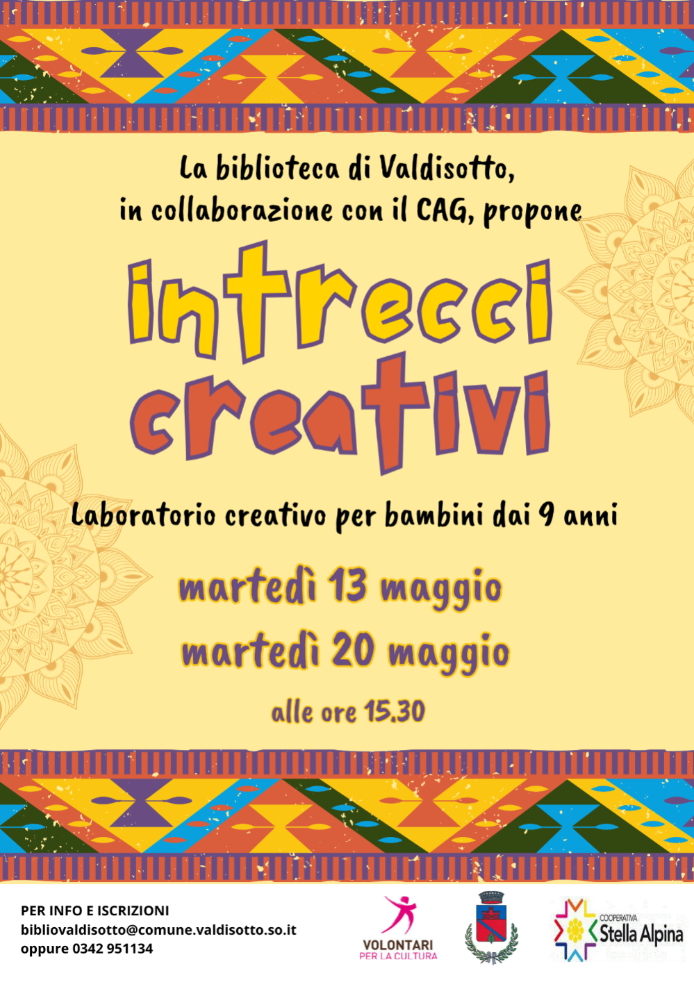 Immagine Evento Intrecci creativi | Calendario Valtellinese