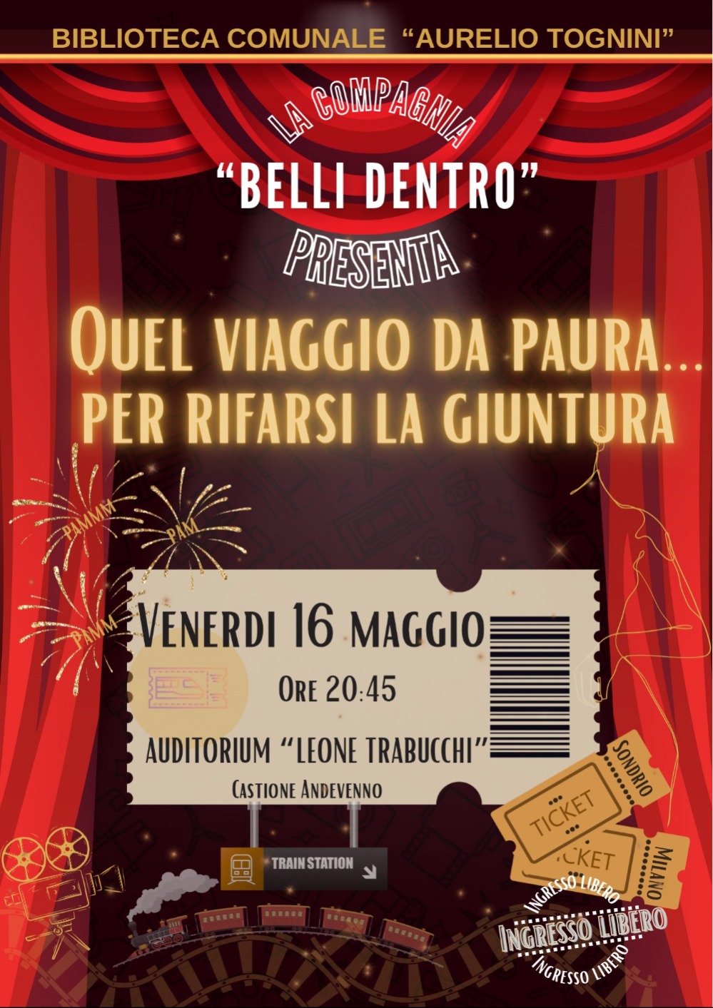 Immagine Evento Quel viaggio da paura... per rifarsi la giuntura | Calendario Valtellinese