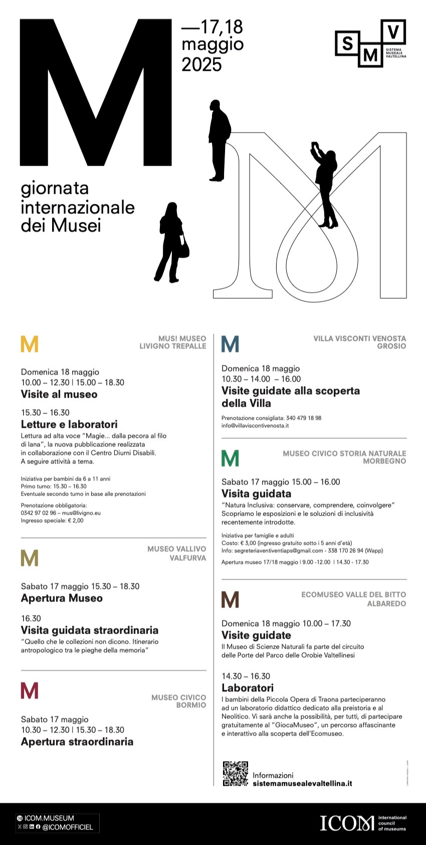 Immagine Evento Giornata Internazionale dei Musei – ICOM 2025 | Calendario Valtellinese