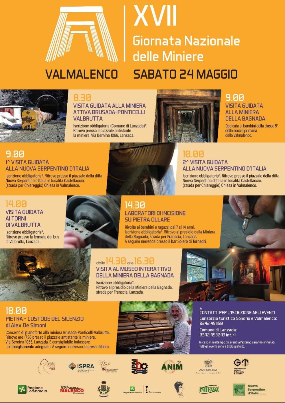Immagine Evento Giornata Nazionale delle Miniere Valmalenco | Calendario Valtellinese
