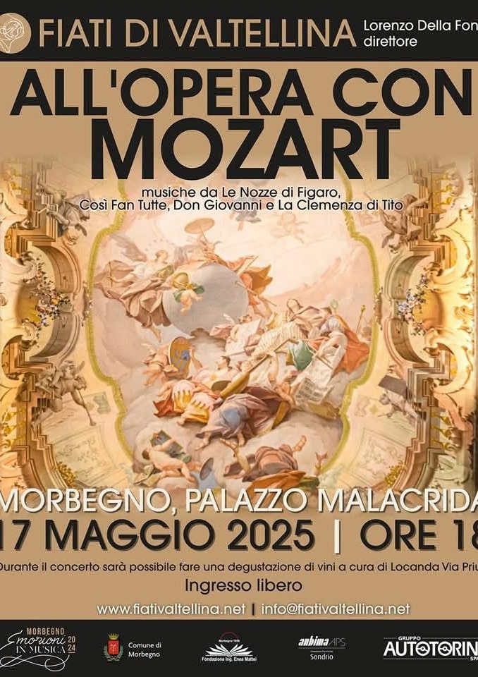 Immagine Evento All'opera con Mozart | Calendario Valtellinese