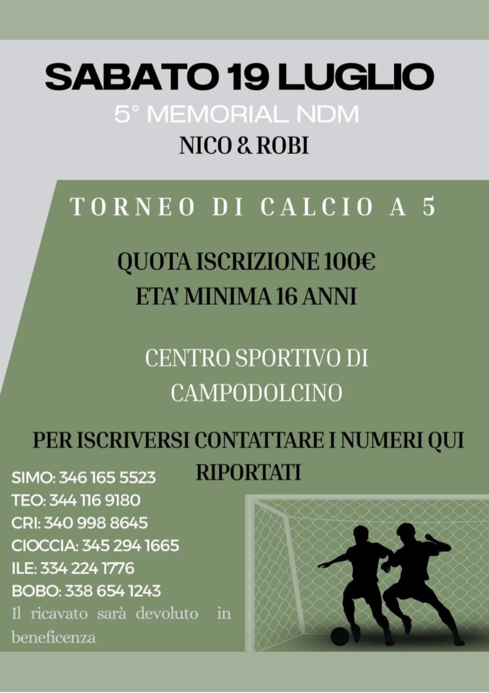 Immagine Evento Memorial NDM | Calendario Valtellinese