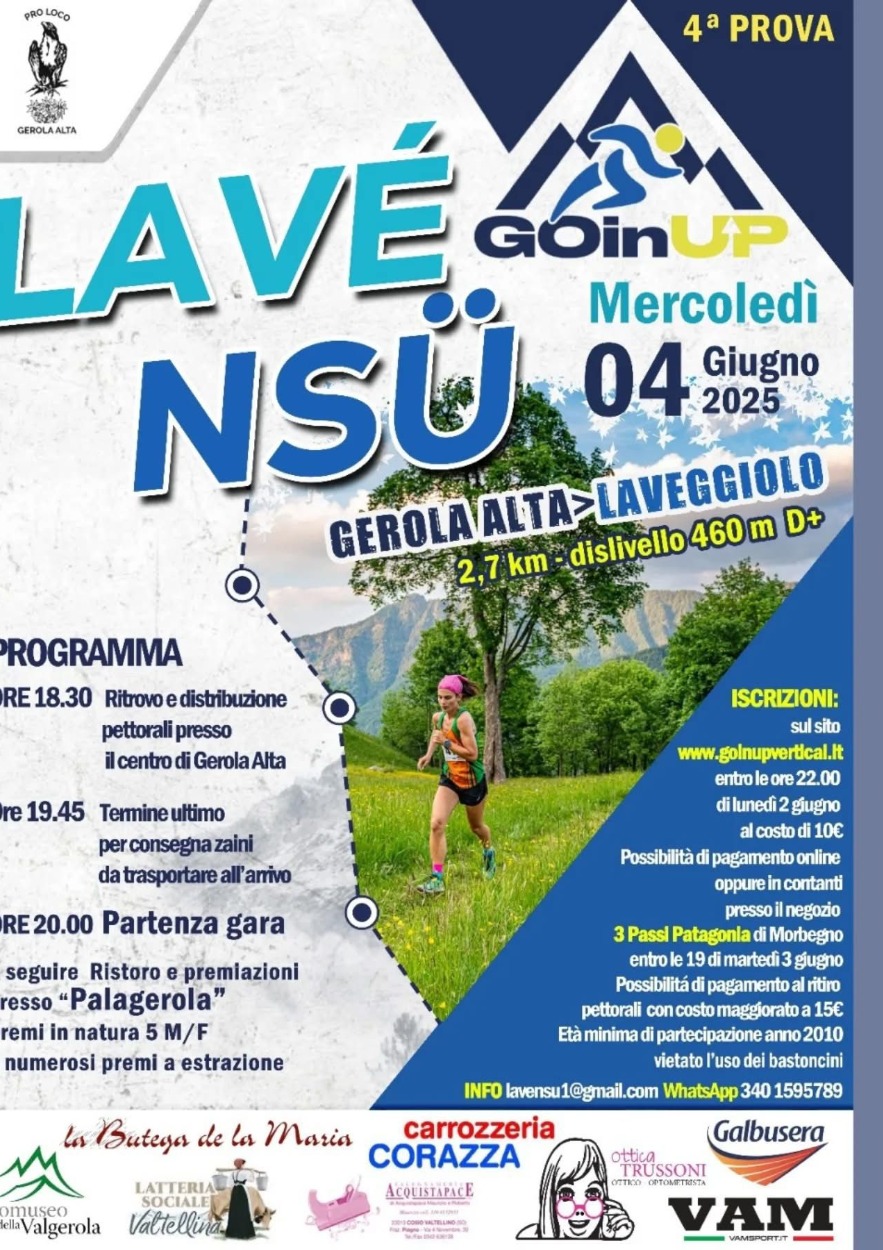 Immagine Evento Lavé nsü | Calendario Valtellinese