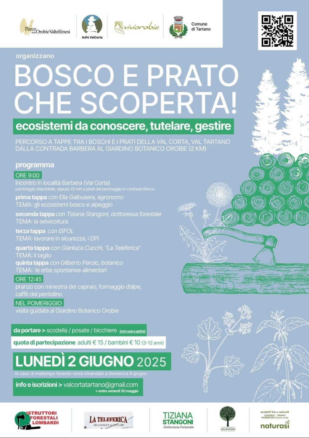 Immagine Evento Bosco e prato, che scoperta | Calendario Valtellinese