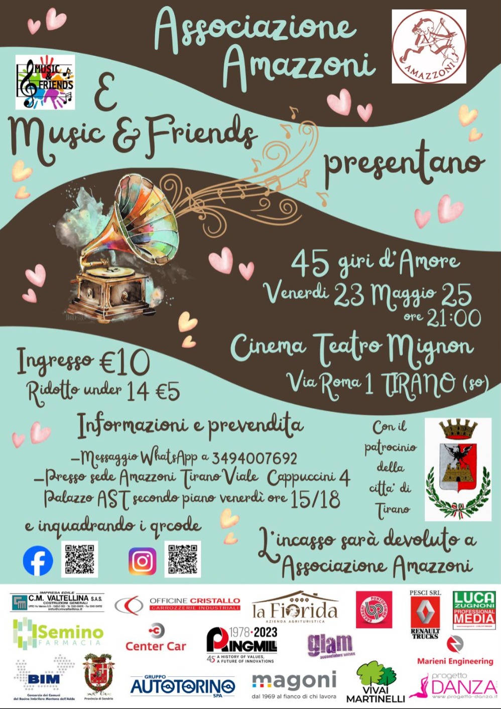 Immagine Evento 45 Giri d'Amore | Calendario Valtellinese