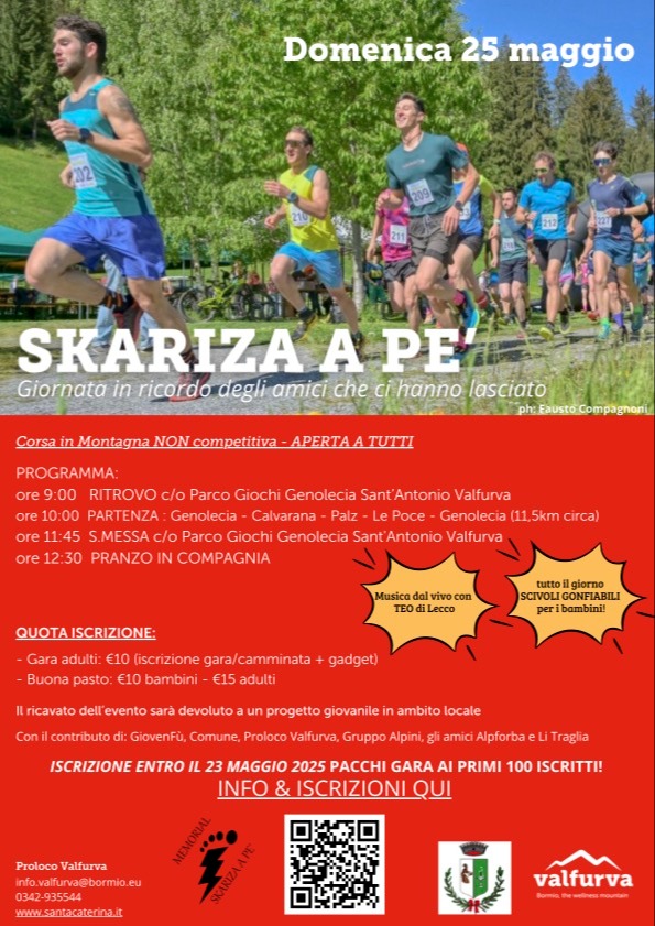 Immagine Evento Skariza a pe' | Calendario Valtellinese