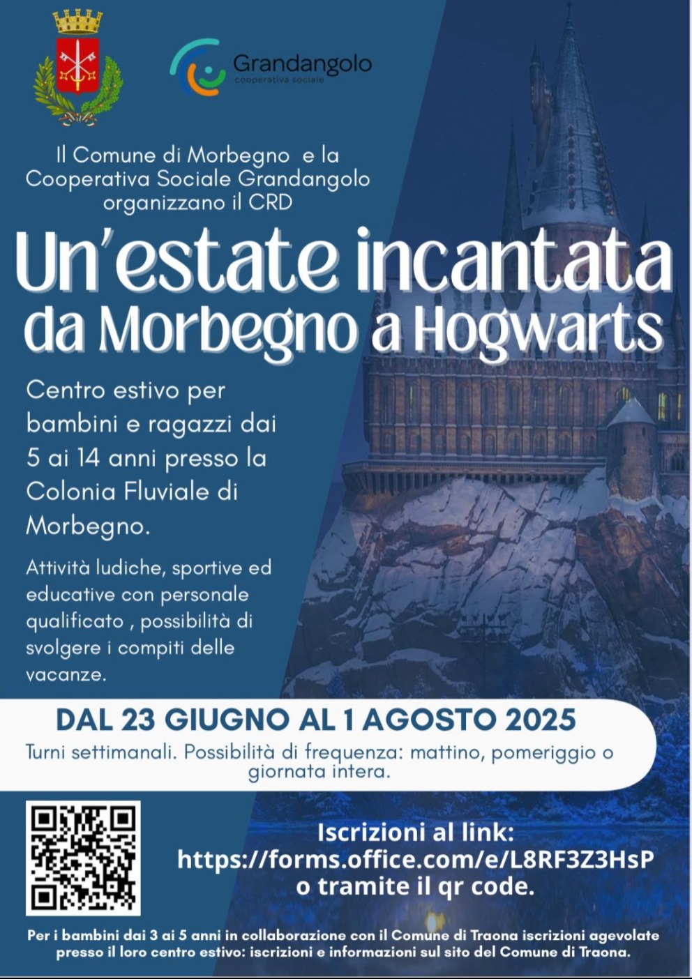 Immagine Evento Un’estate incantata da Morbegno a Hogwarts | Calendario Valtellinese