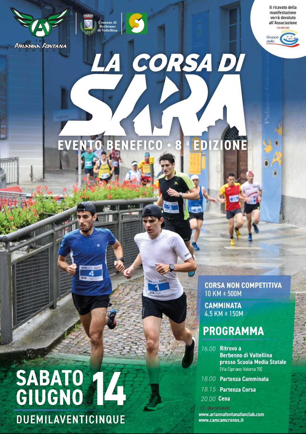 Immagine Evento La Corsa di Sara | Calendario Valtellinese