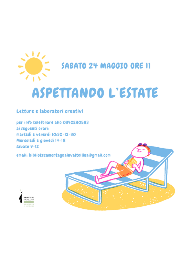 Immagine Evento Aspettando l'estate | Calendario Valtellinese