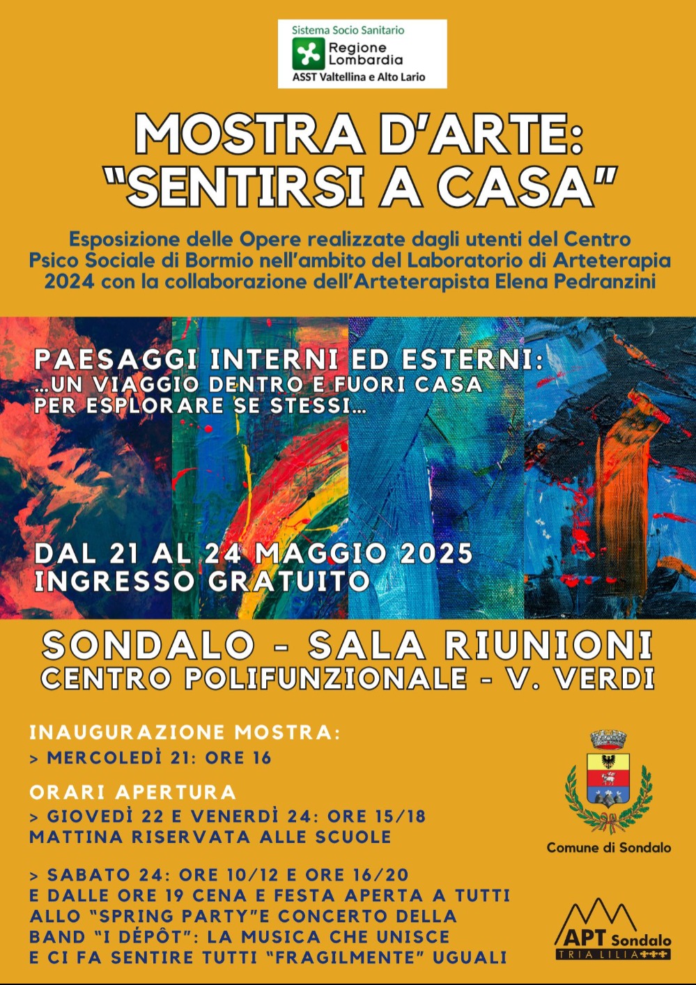 Immagine Evento Mostra d’arte Sentirsi a casa | Calendario Valtellinese