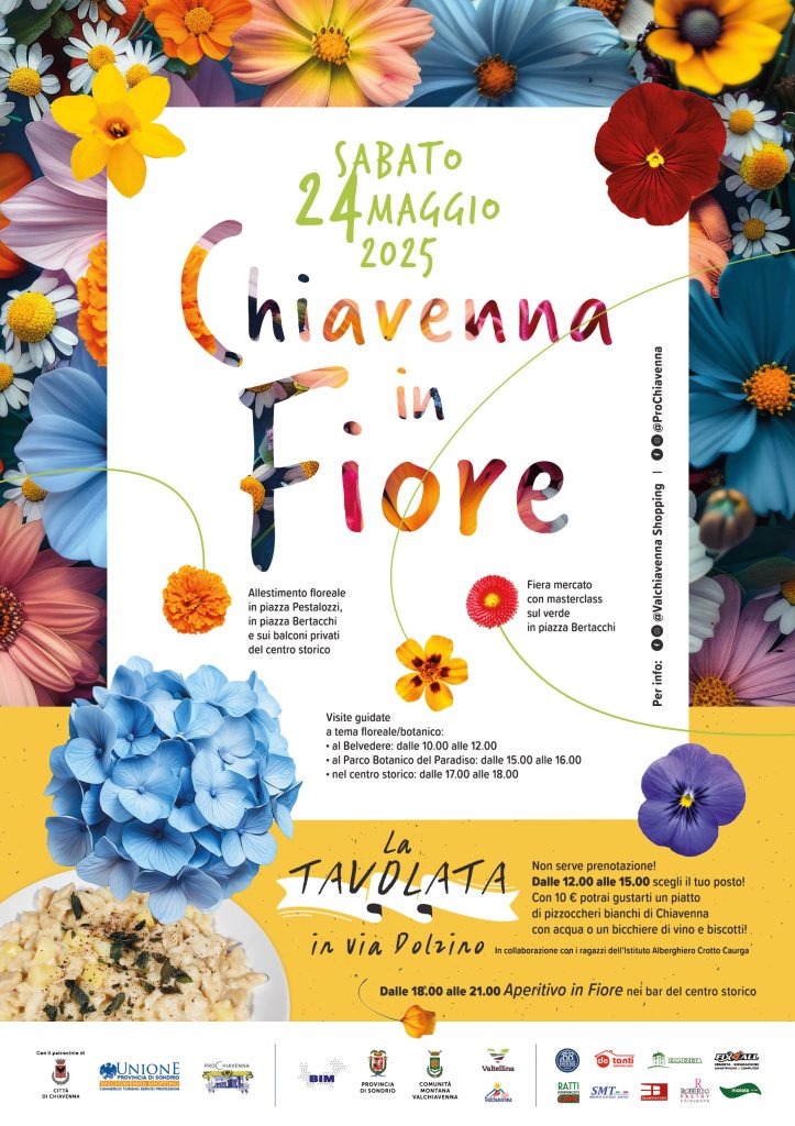 Immagine Evento Chiavenna in Fiore | Calendario Valtellinese