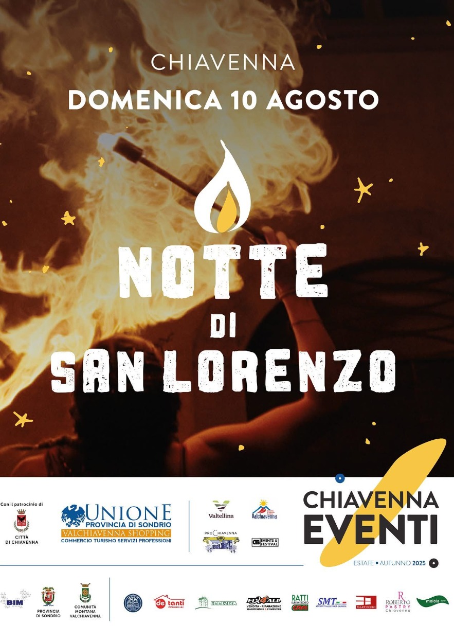 Immagine Evento Notte di San Lorenzo | Calendario Valtellinese