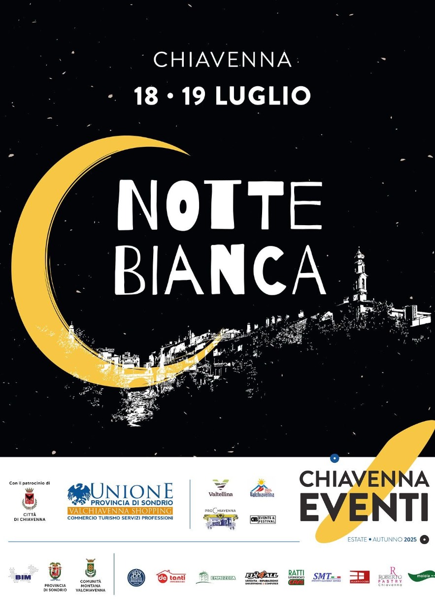 Immagine Evento Notte Bianca a Chiavenna | Calendario Valtellinese