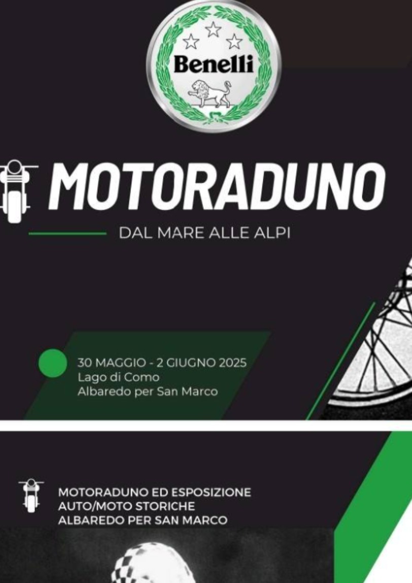 Immagine Evento Motoraduno Benelli | Calendario Valtellinese