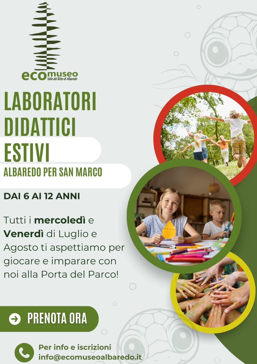 Immagine Evento Laboratori Didattici Estivi | Calendario Valtellinese