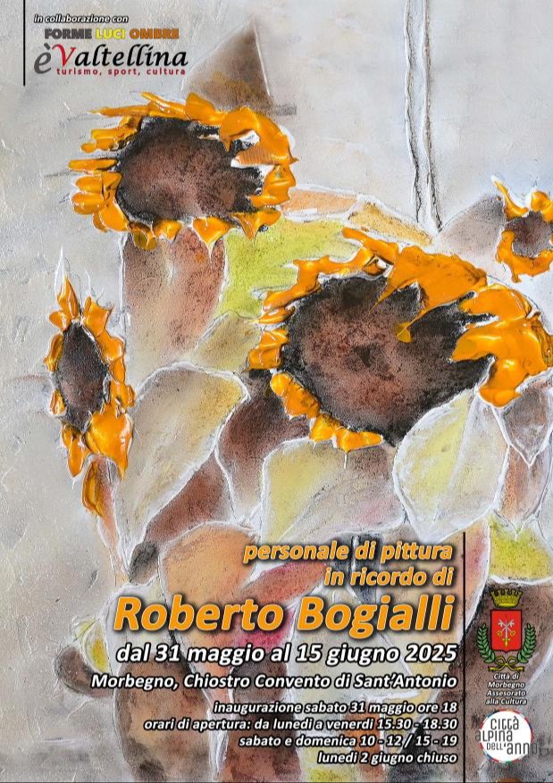 Immagine Evento Personale di pittura in ricordo di Roberto Bogialli | Calendario Valtellinese