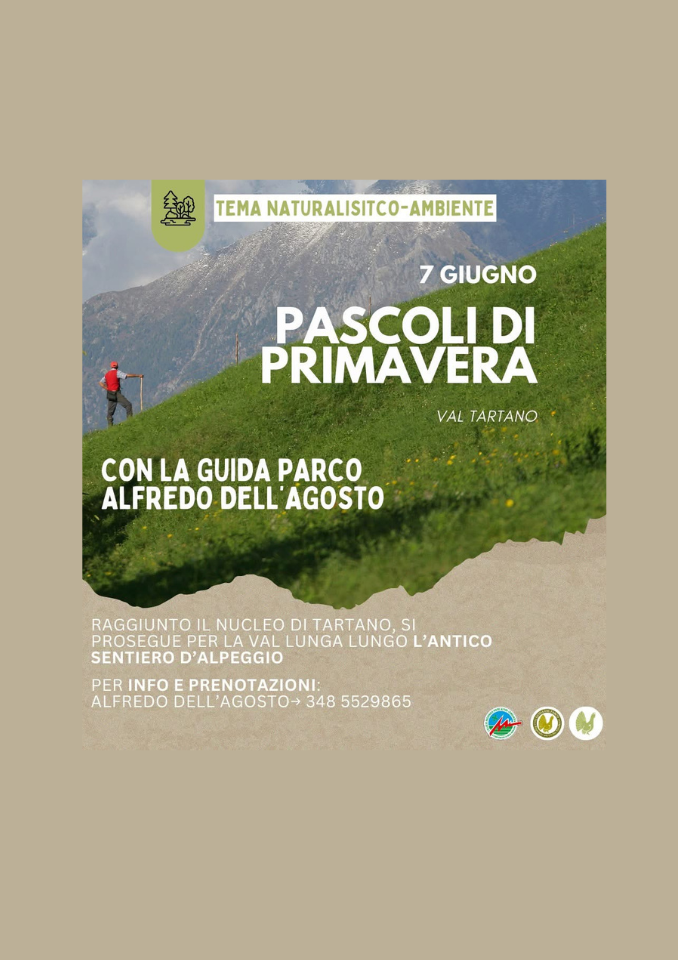 Immagine Evento Pascoli di primavera | Calendario Valtellinese