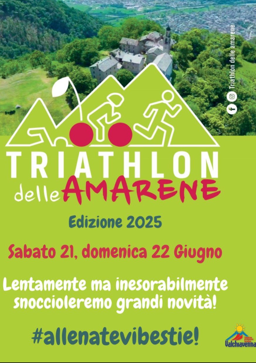 Immagine Evento Triathlon delle Amarene | Calendario Valtellinese
