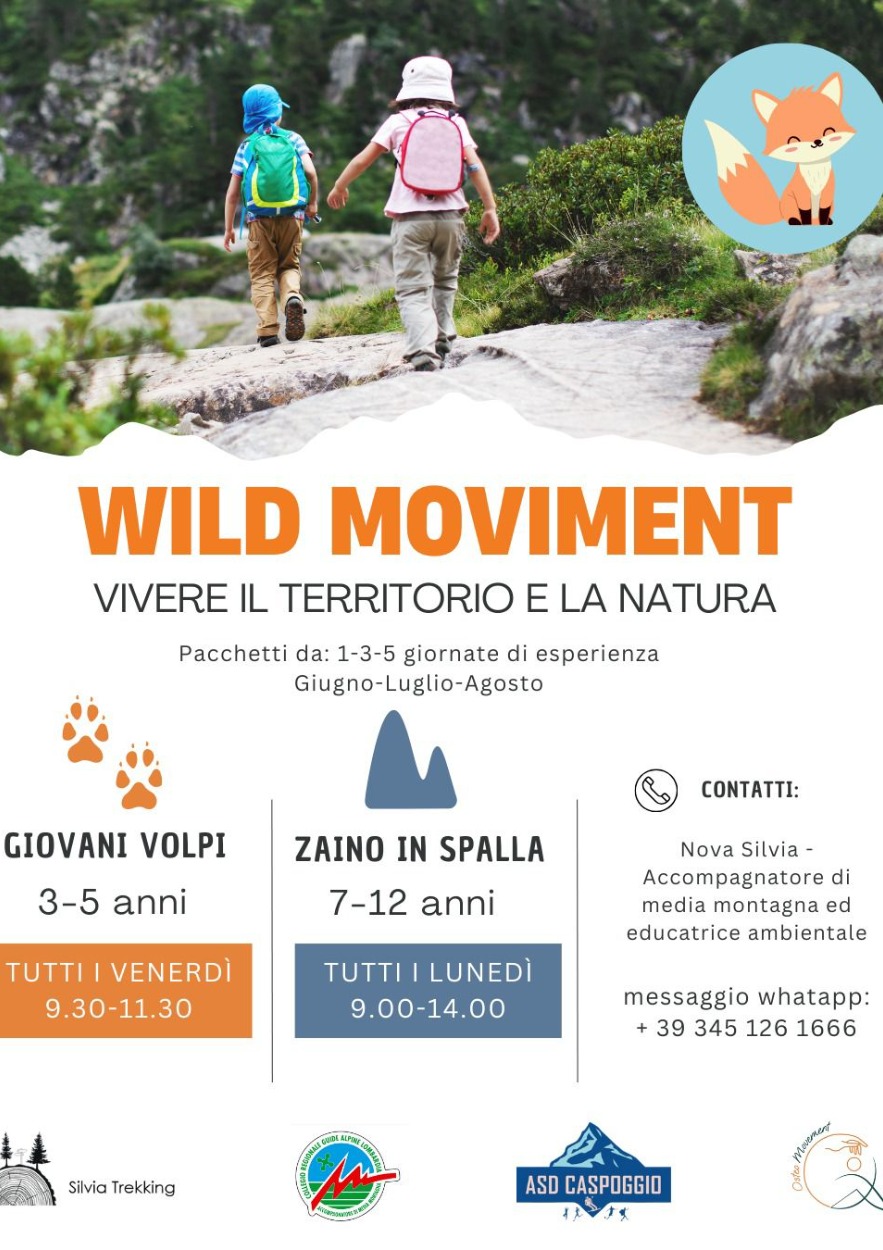 Immagine Evento Wild Movement – Vivere il territorio e la natura | Calendario Valtellinese