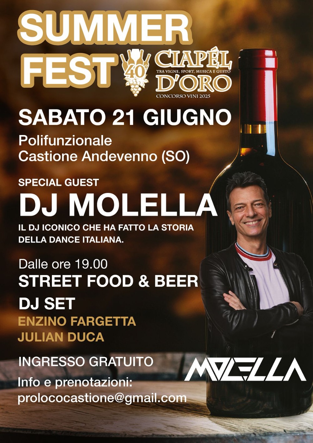 Immagine Evento Summer Fest | Calendario Valtellinese