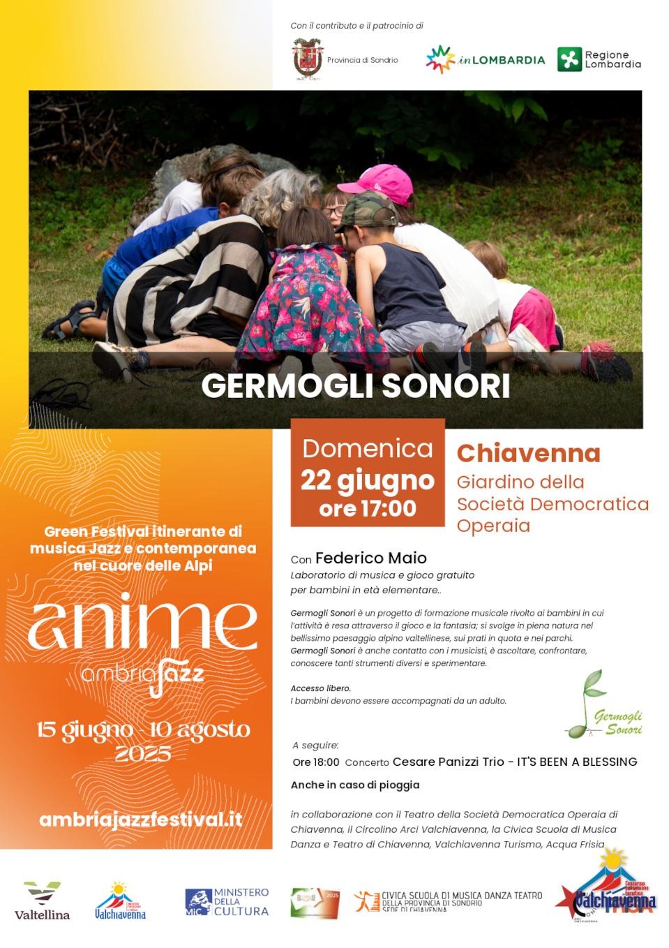 Immagine Evento Germogli Sonori | Calendario Valtellinese