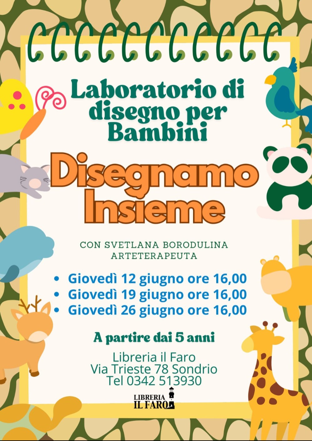 Immagine Evento Disegniamo Insieme | Calendario Valtellinese