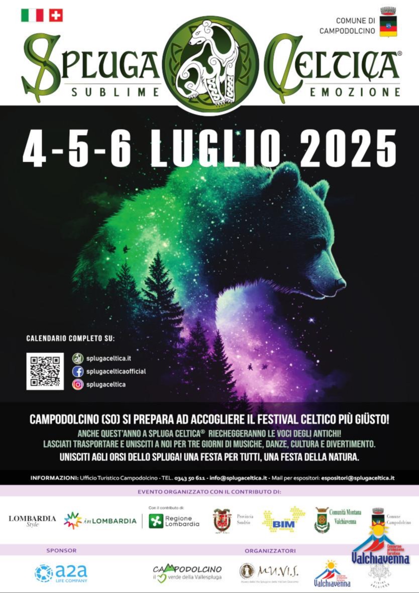 Immagine Evento Spluga Celtica | Calendario Valtellinese
