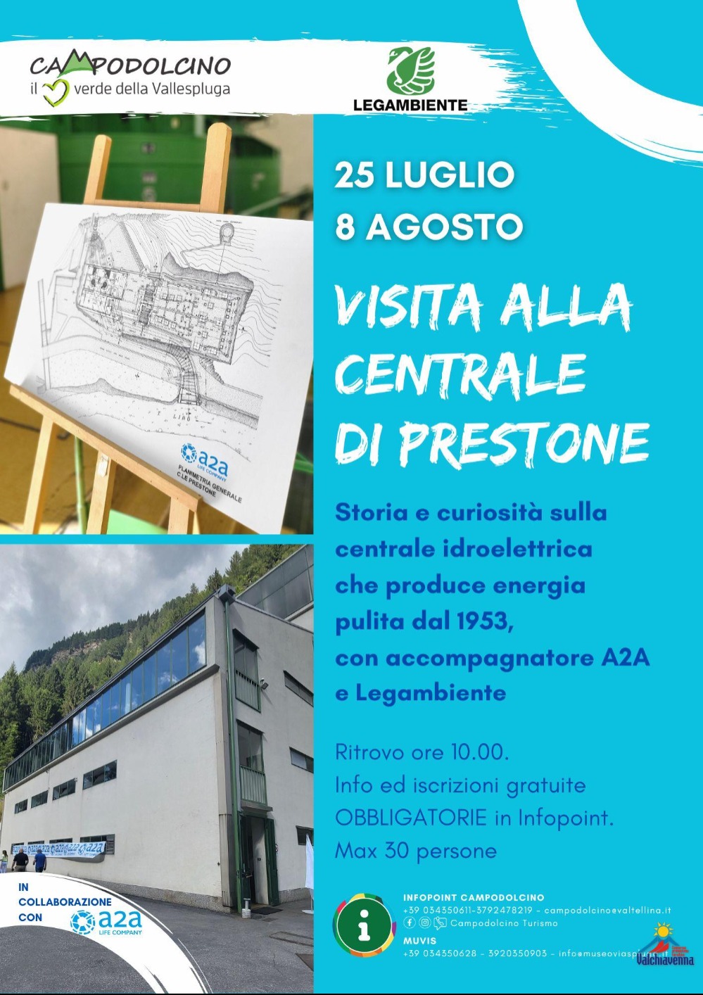 Immagine Evento Visita alla Centrale di Prestone | Calendario Valtellinese
