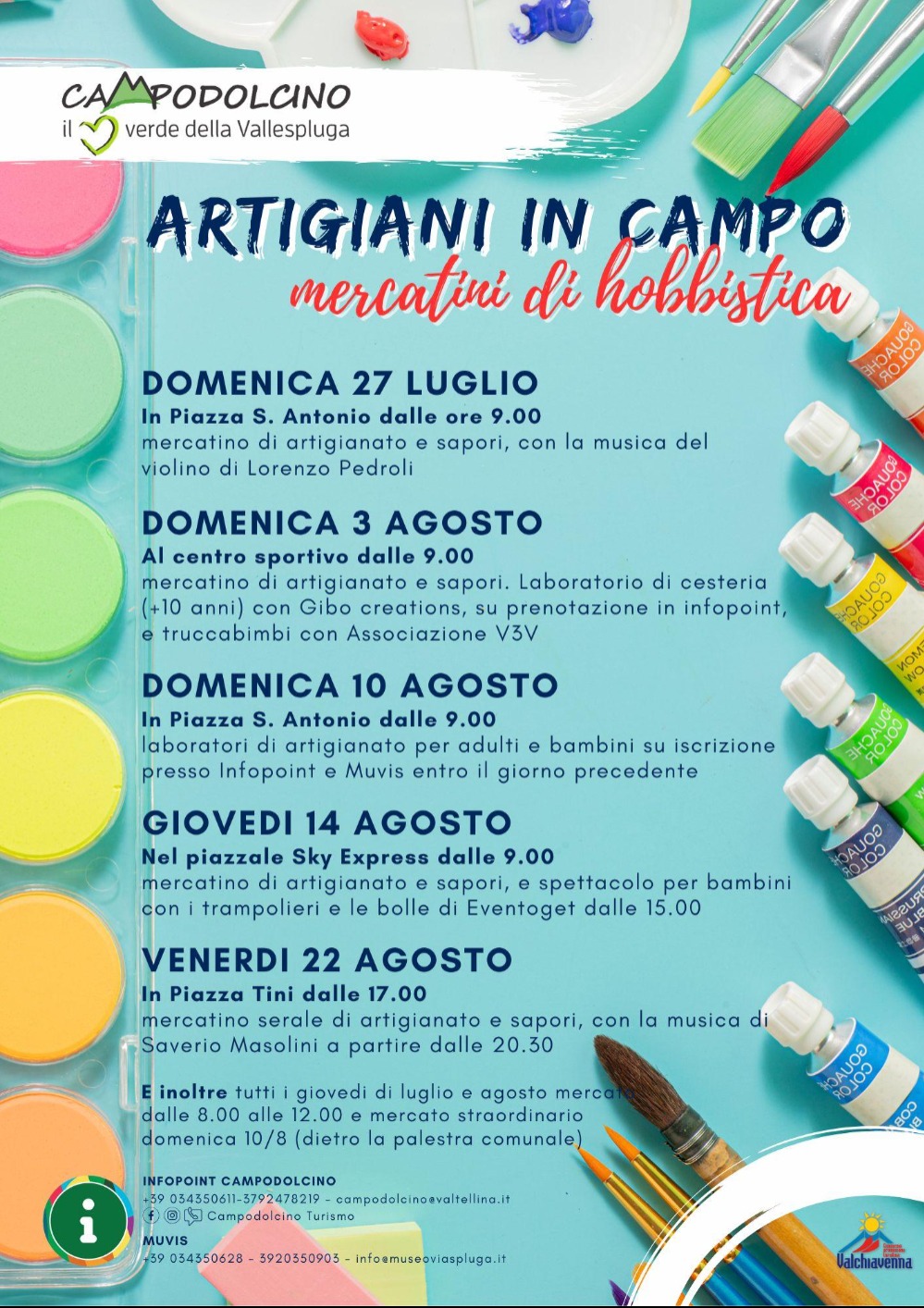 Immagine Evento Artigiani in Campo | Calendario Valtellinese