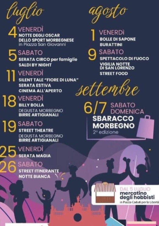 Immagine Evento Estate a Morbegno | Calendario Valtellinese