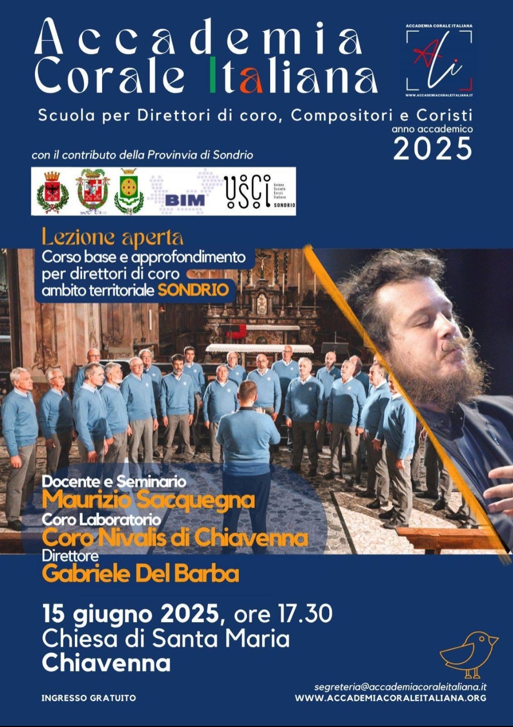Immagine Evento Lezione aperta dell’Accademia Corale Italiana | Calendario Valtellinese