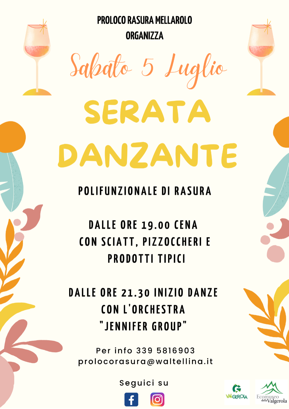 Immagine Evento Serata danzante | Calendario Valtellinese