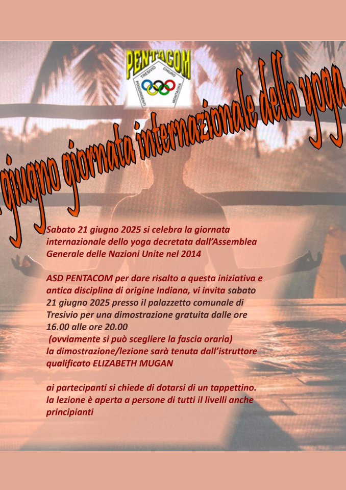 Immagine Evento Giornata internazionale dello Yoga | Calendario Valtellinese