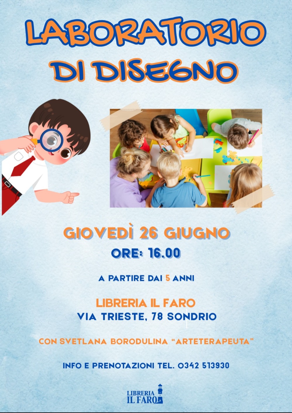 Immagine Evento Laboratorio di disegno | Calendario Valtellinese