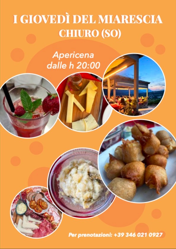 Immagine Evento I giovedì d'estate del Miarescia | Calendario Valtellinese